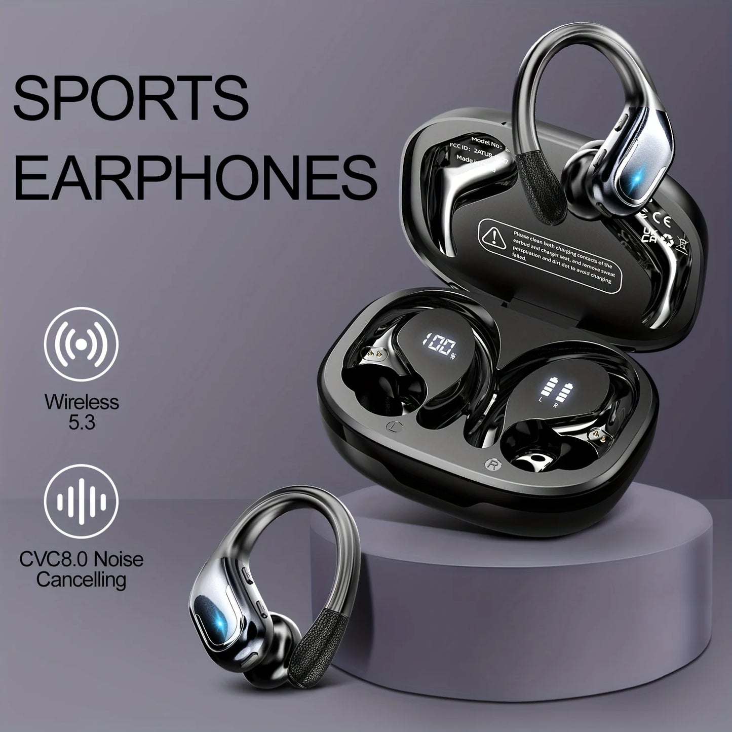 AeroBeats Pro X27 – Sport Bluetooth Earphones with Long Battery Life