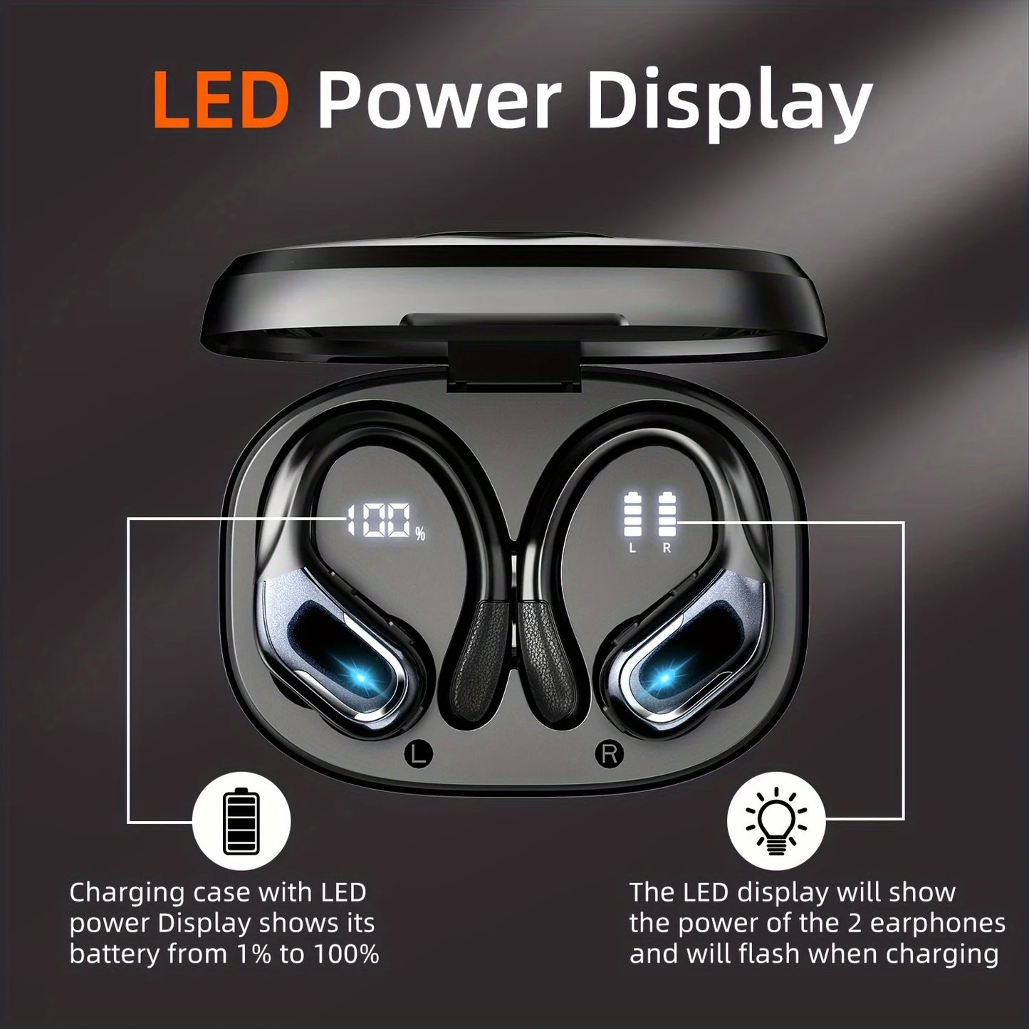 AeroBeats Pro X27 – Sport Bluetooth Earphones with Long Battery Life