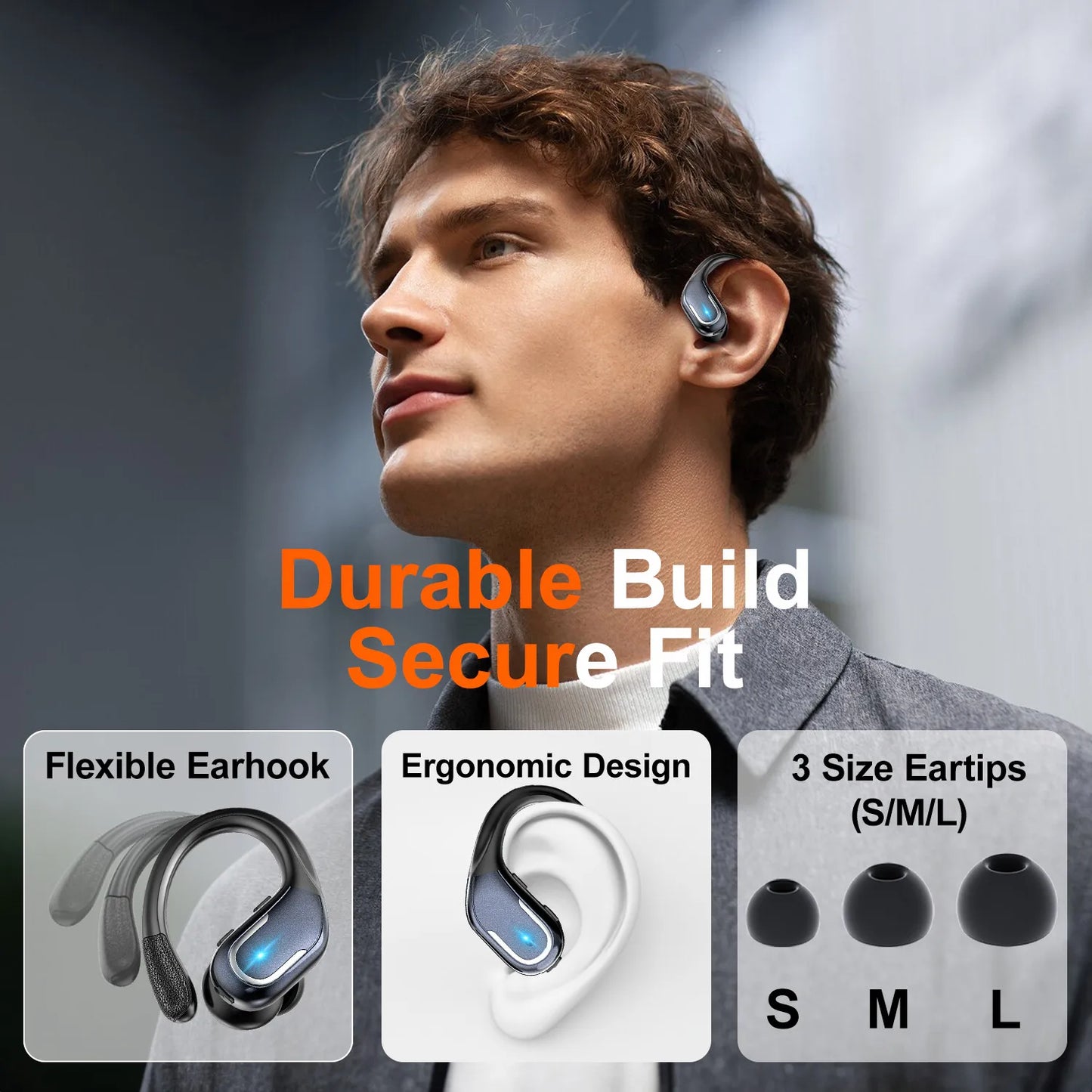 AeroBeats Pro X27 – Sport Bluetooth Earphones with Long Battery Life