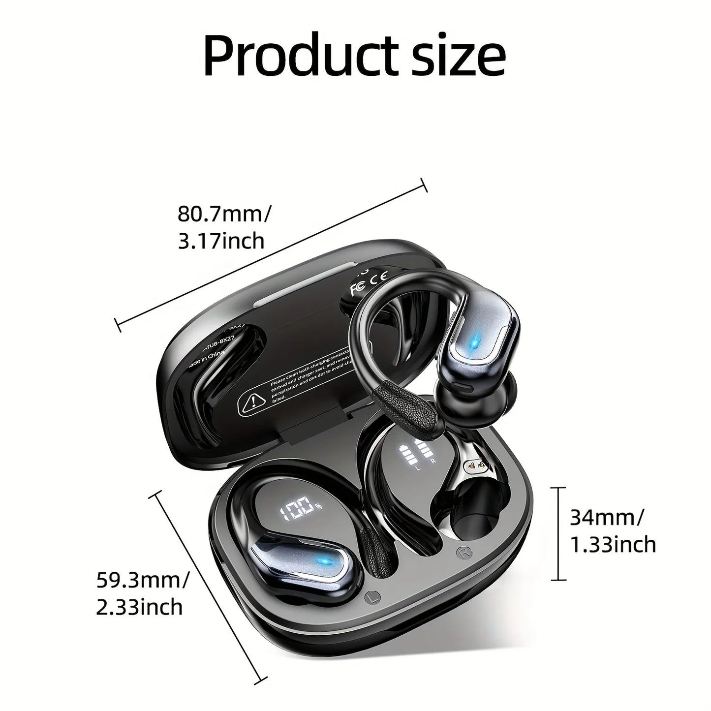 AeroBeats Pro X27 – Sport Bluetooth Earphones with Long Battery Life