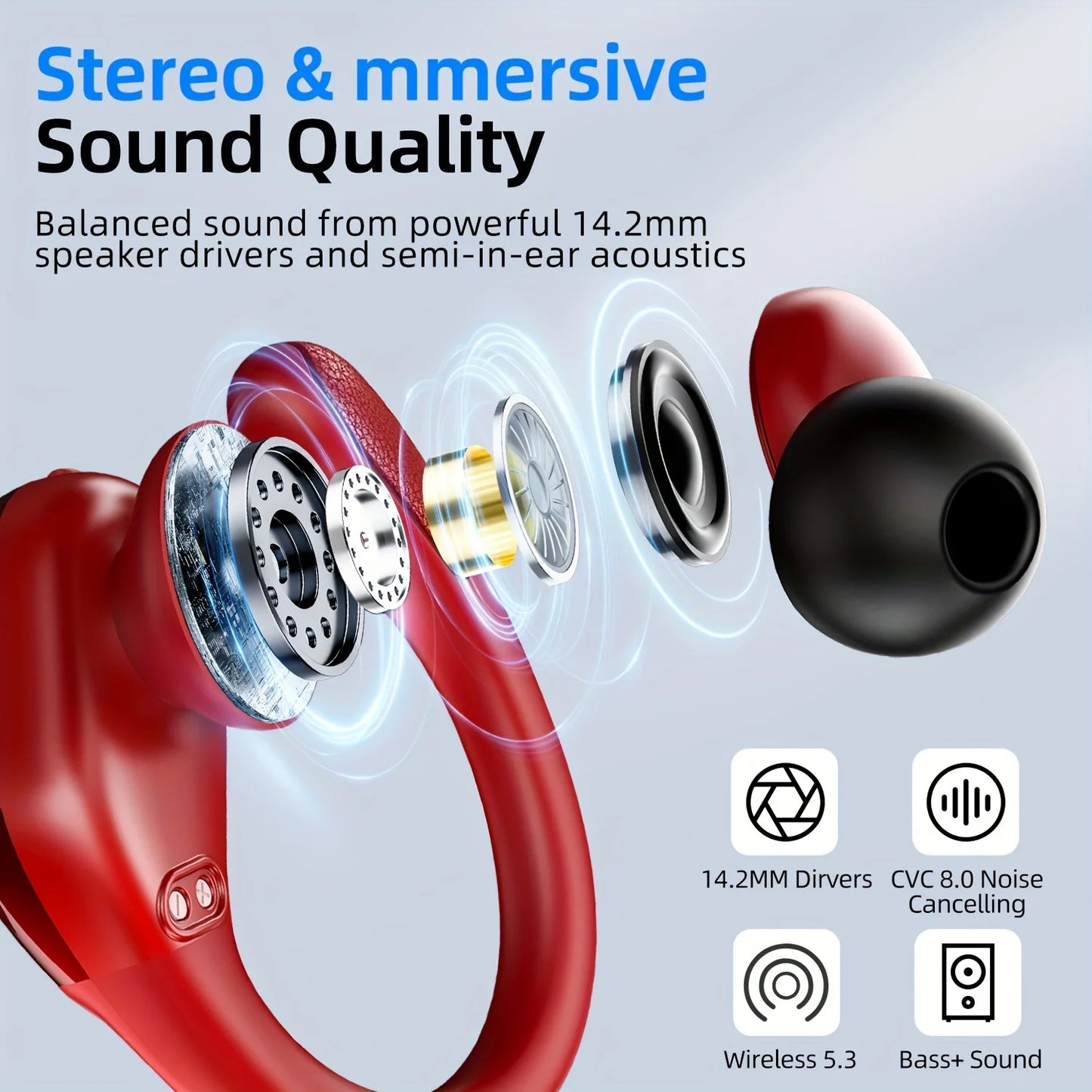 AeroBeats Pro X27 – Sport Bluetooth Earphones with Long Battery Life