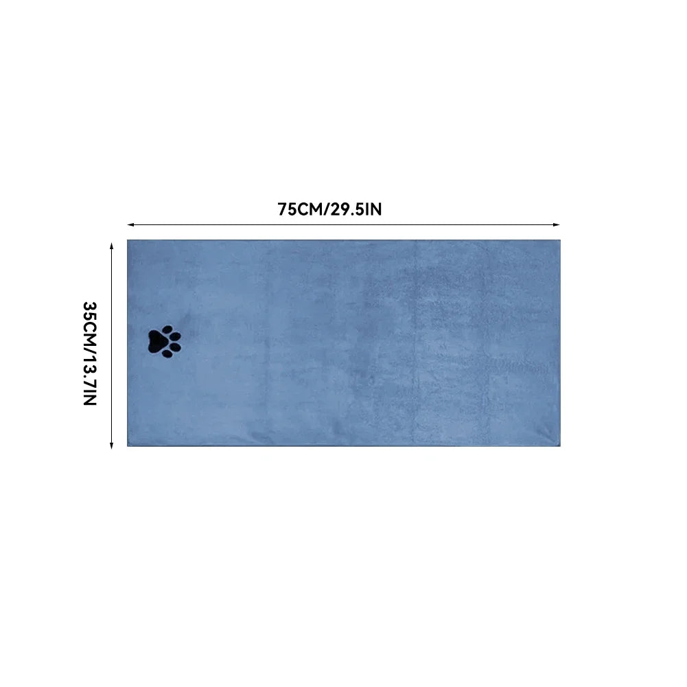 PawLuxe Embroidered Pet Towel