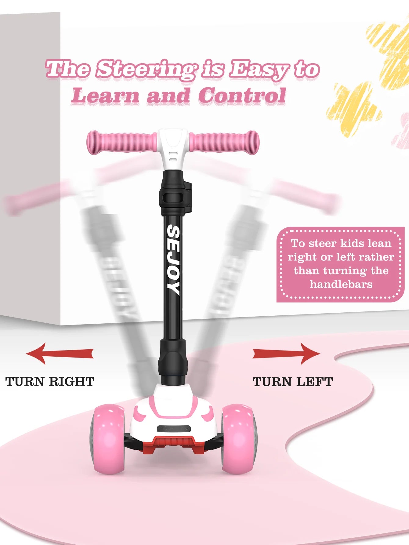 GlowRide Kids Scooter