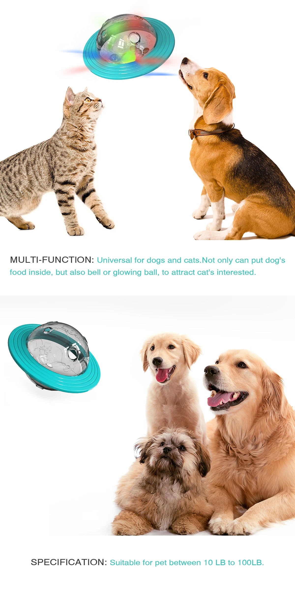 BrainyPaws Interactive Pet Toy