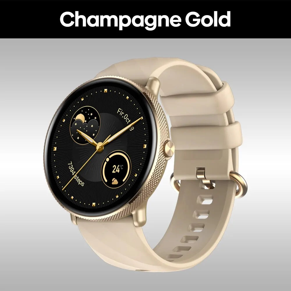 TimeX GTR Pro – Smart Watch with Voice Calling & AMOLED Display