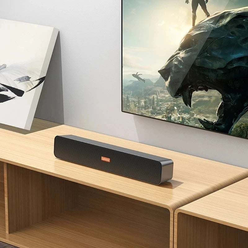 CinemaBass Home Sound Bar – Stereo Surround Speaker for TV & PC