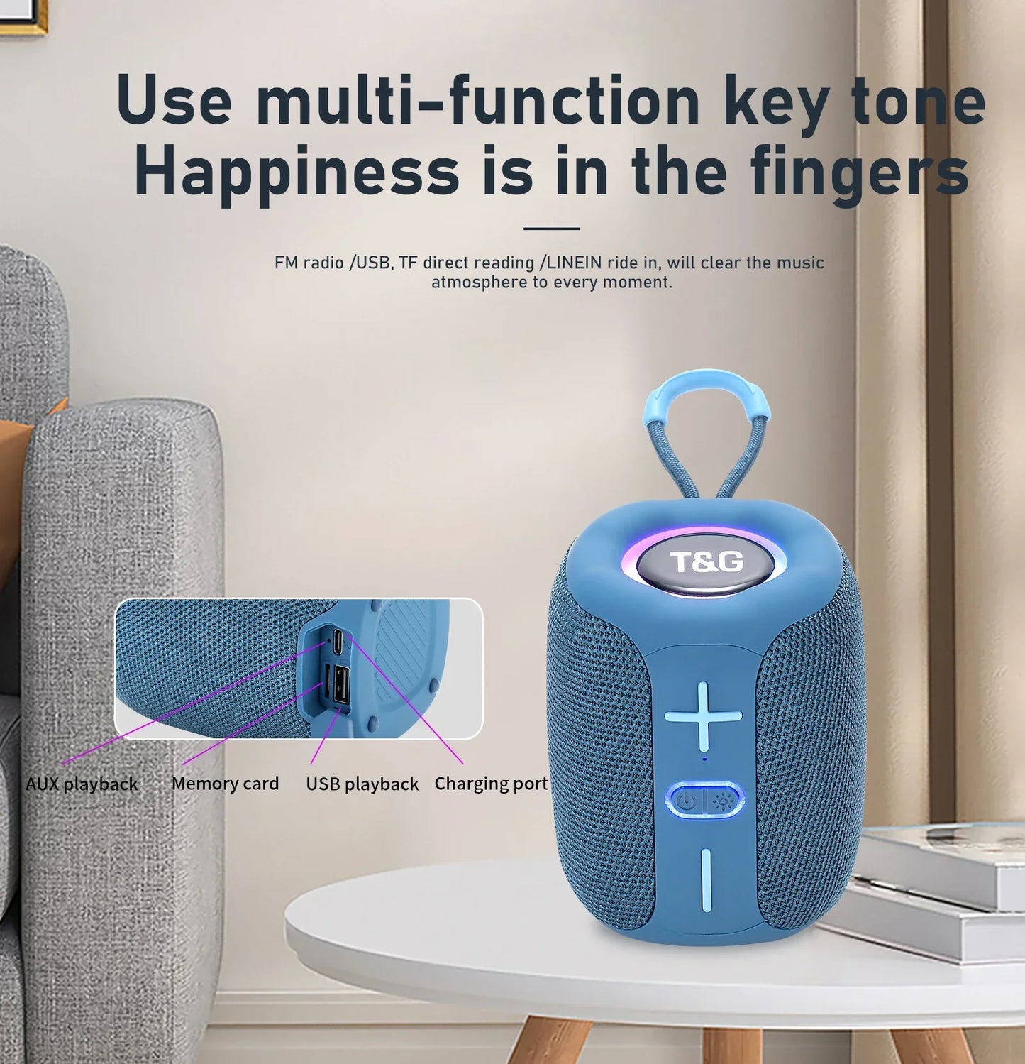 SoundWave TG658 Portable Speaker