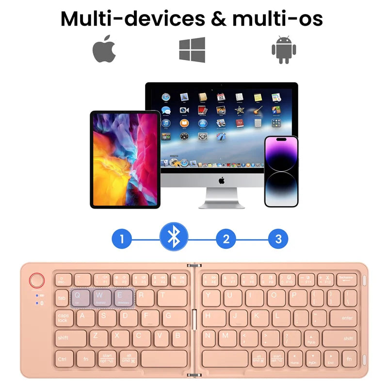 KeyFold Wireless Travel Keyboard