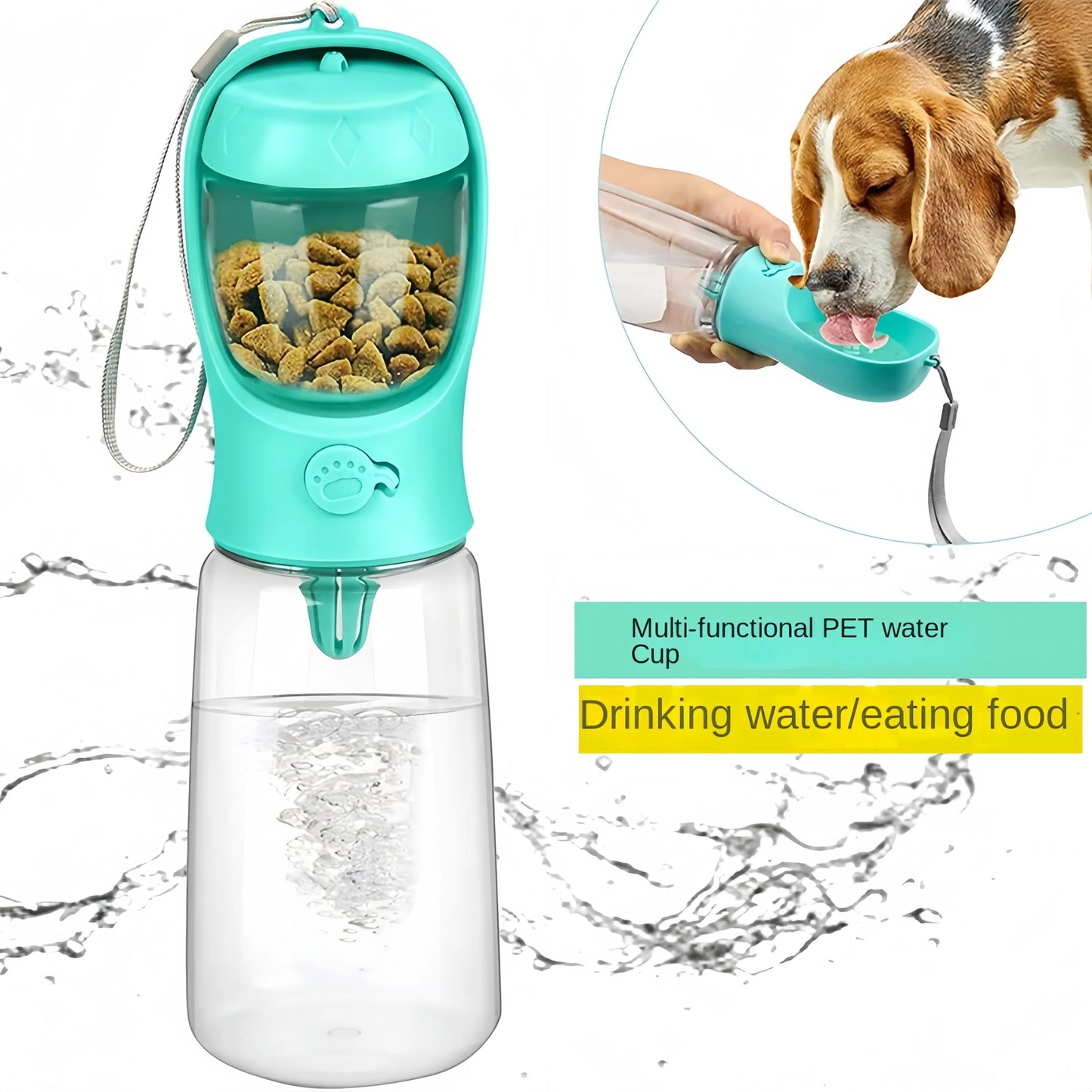 AquaBite Pet Water & Food Dispenser