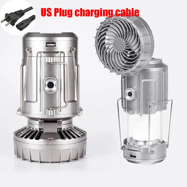 CampMate Solar Fan Lantern