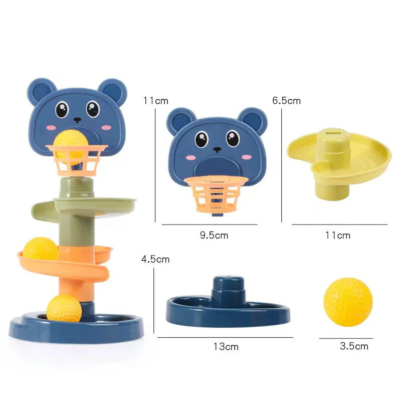 TwistyTracks Educational Ball Tower β Early Learning Toy for Babies
