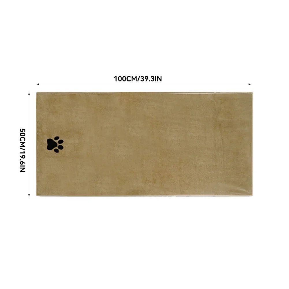 PawLuxe Embroidered Pet Towel