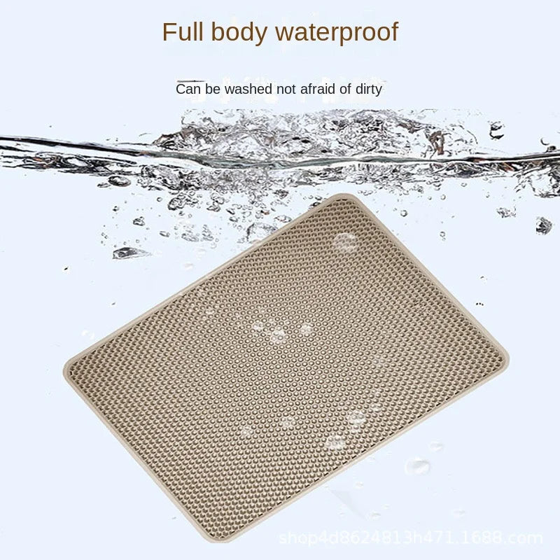 PawMate Double Layer Cat Litter Mat