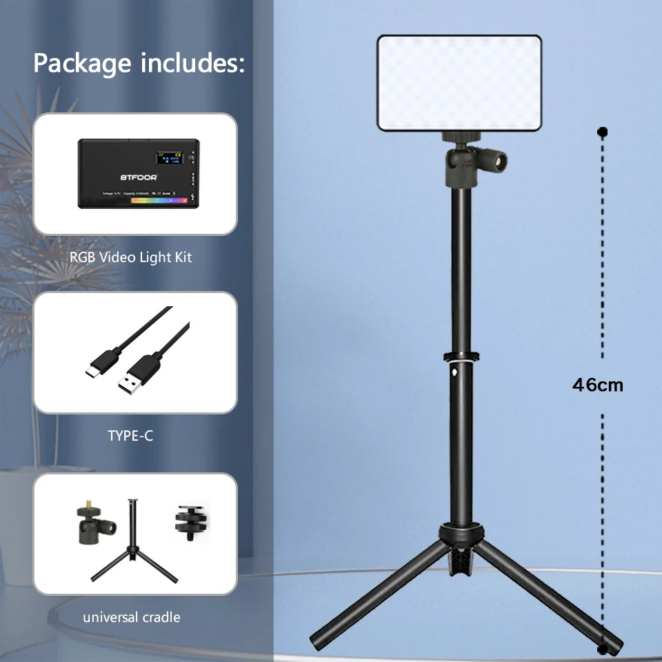 VividGlow Camera LED Panel