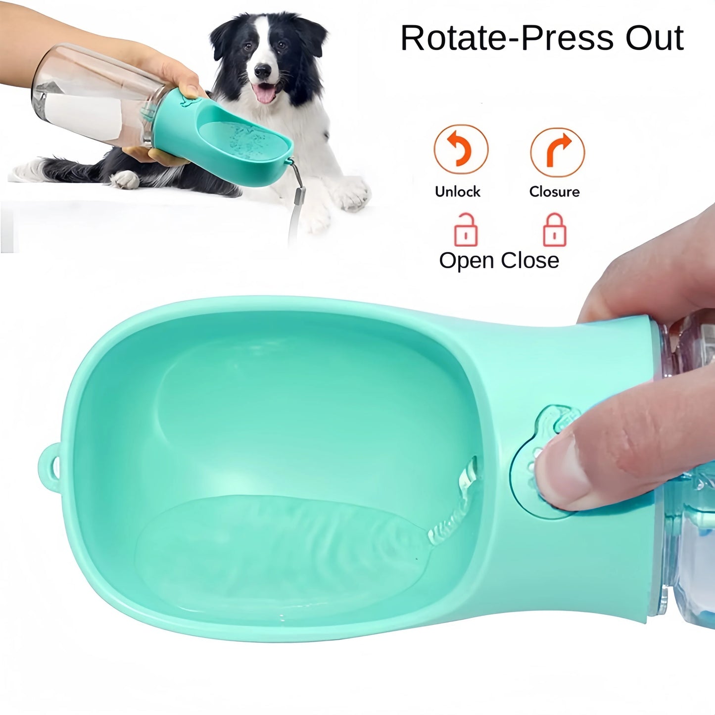 AquaBite Pet Water & Food Dispenser