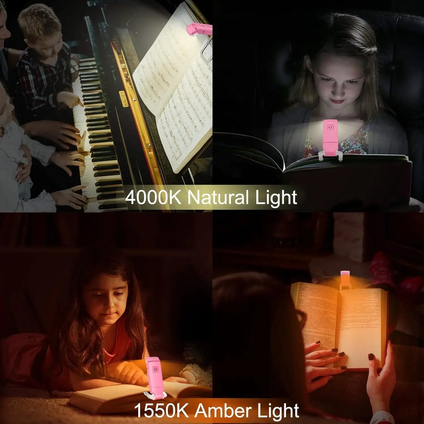 NightEase LED Book Light