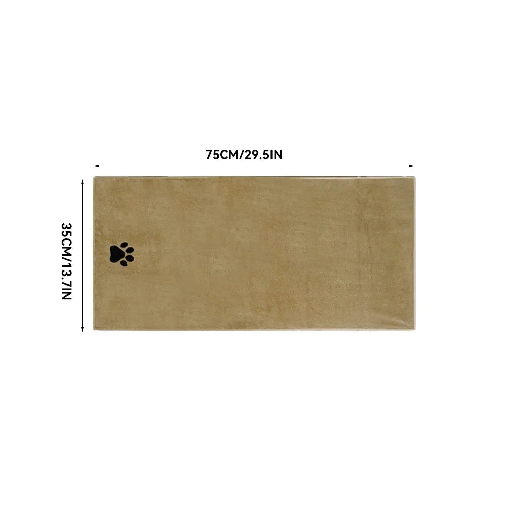 PawLuxe Embroidered Pet Towel