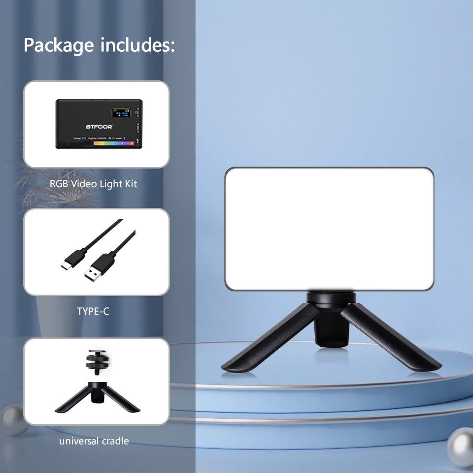 VividGlow Camera LED Panel