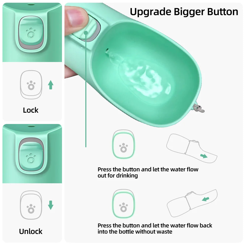 HydraPaws Portable Pet Water Bottle