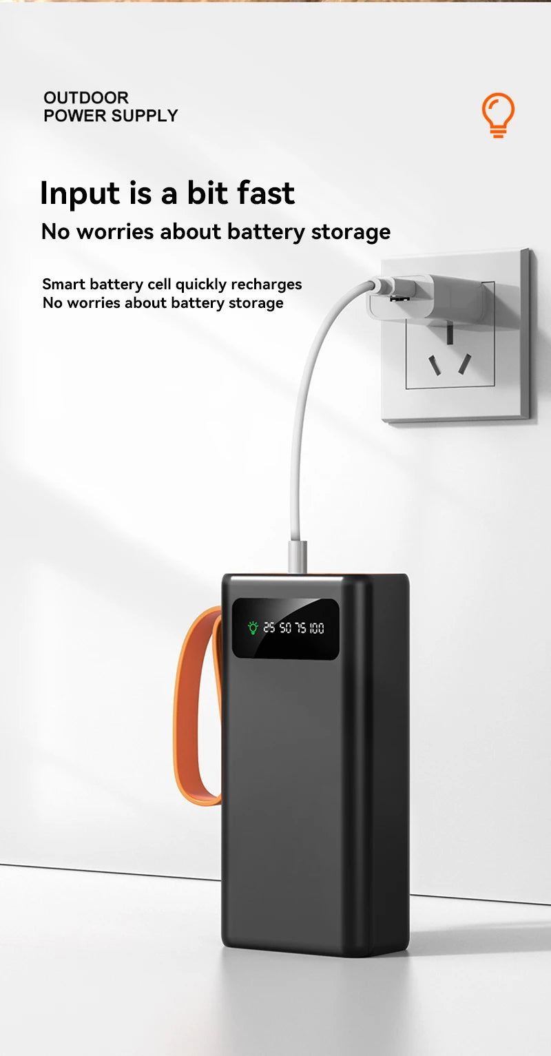 MegaVolt 500000mAh Solar Power Bank