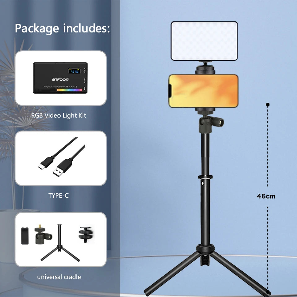 VividGlow Camera LED Panel