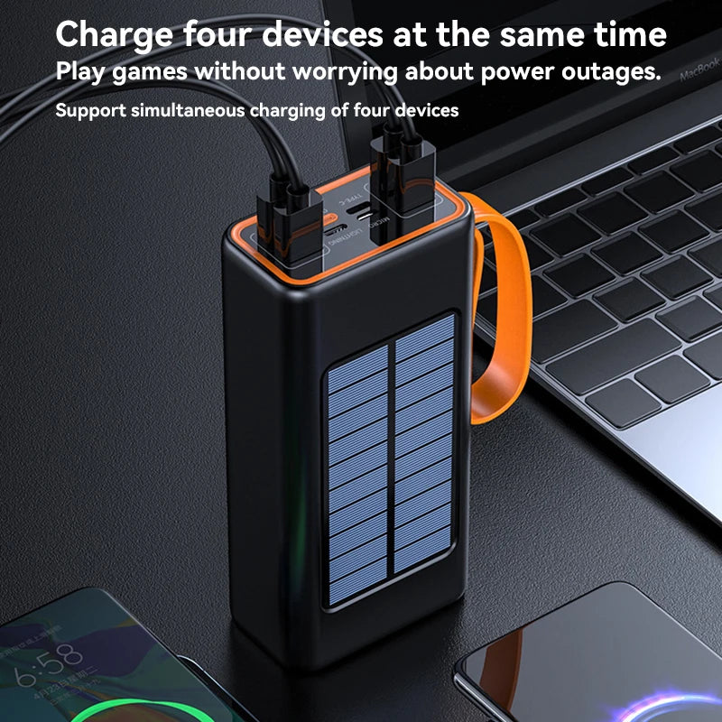 MegaVolt 500000mAh Solar Power Bank