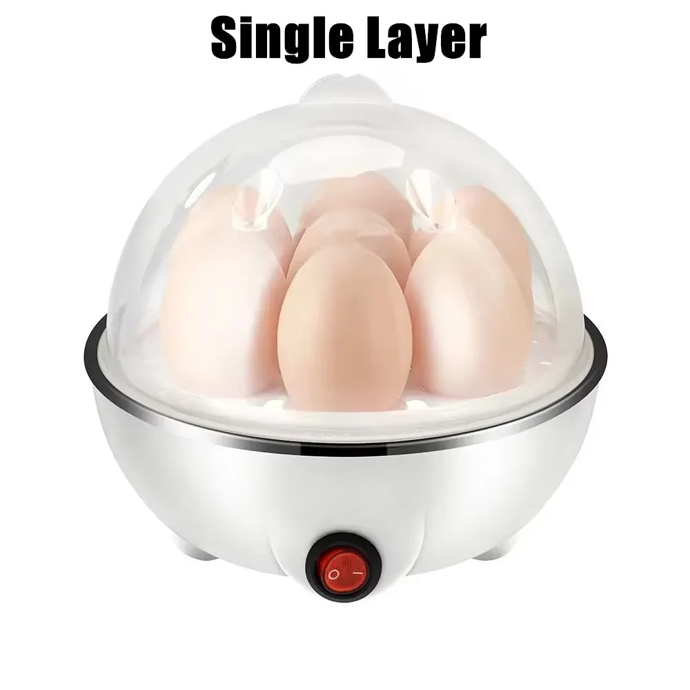 QuickEgg Pro Mini Boiler – Auto Shut-Off Electric Egg Cooker
