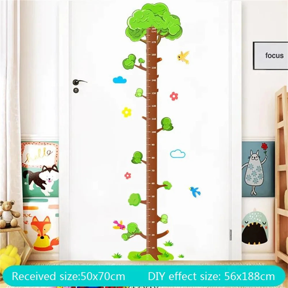 SafariSteps™ Animal Wall Height Sticker