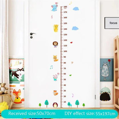 SafariSteps™ Animal Wall Height Sticker