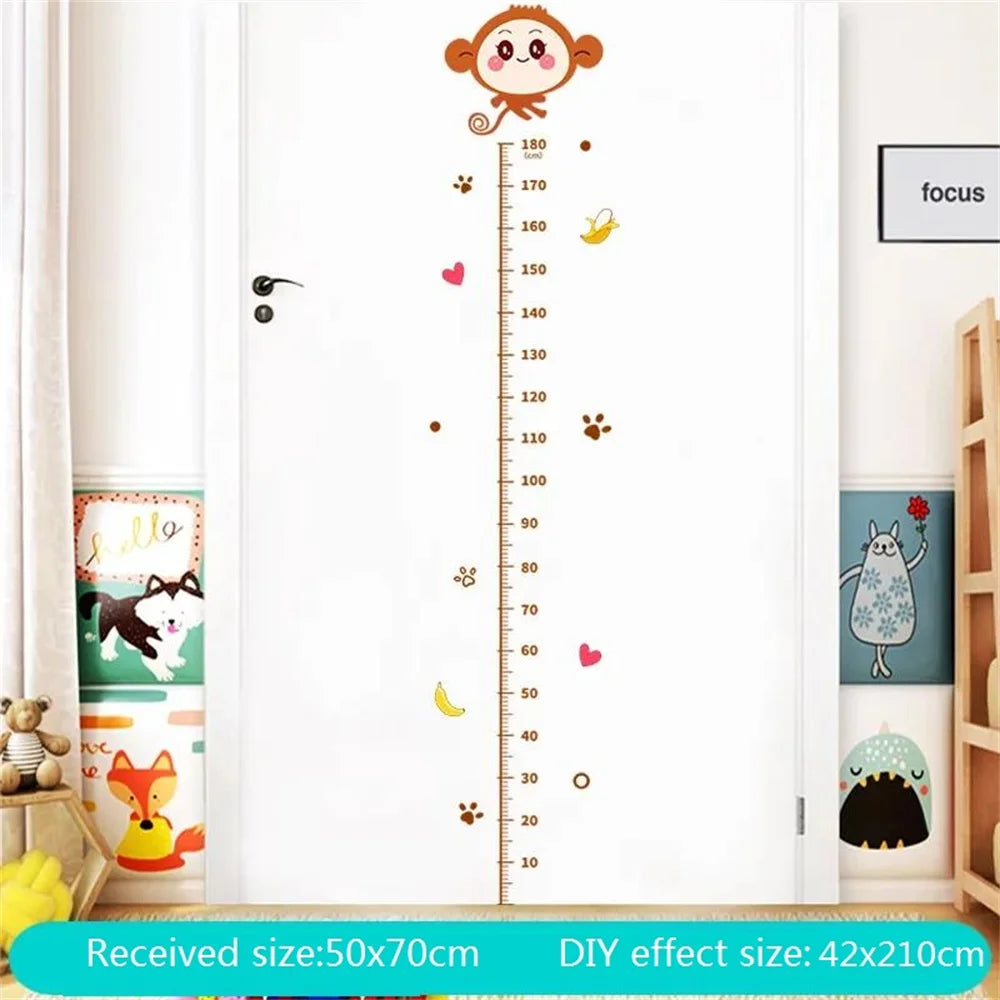SafariSteps™ Animal Wall Height Sticker
