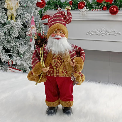 JollyClaus™ Festive Santa Figurine