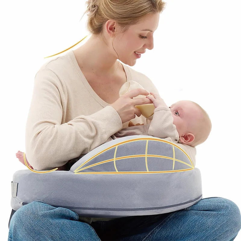BabyEase Nursing Support – Ergonomic Memory Foam Feeding Pillow