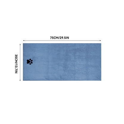 PawLuxe Embroidered Pet Towel