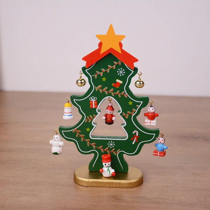 JoyScene™ 3D Wooden Christmas Tree Decor