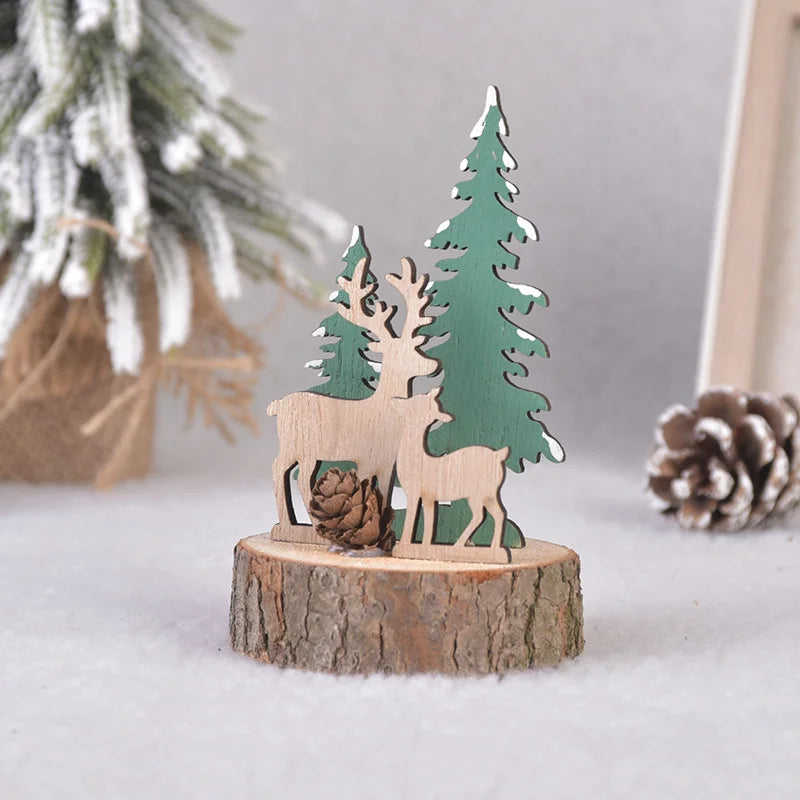 JoyScene™ 3D Wooden Christmas Tree Decor