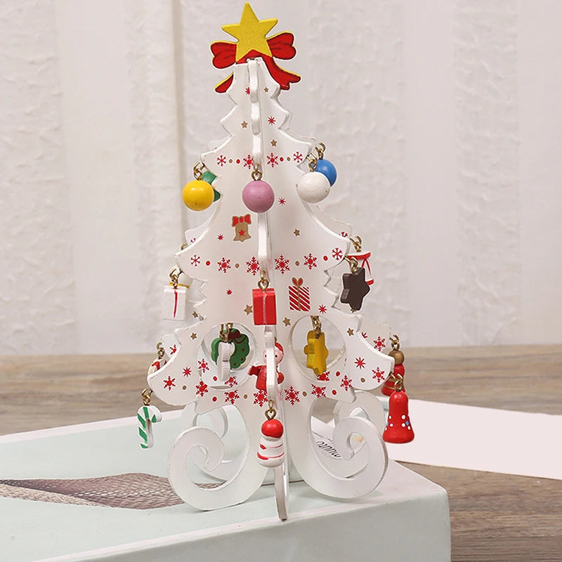 JoyScene™ 3D Wooden Christmas Tree Decor