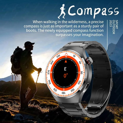 NovaTrack 4 Pro – GPS Smartwatch with Health & Bluetooth Call Fratures