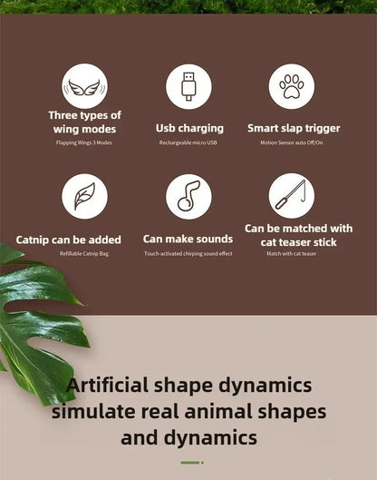 FeatherMotion™ Interactive Pet Bird