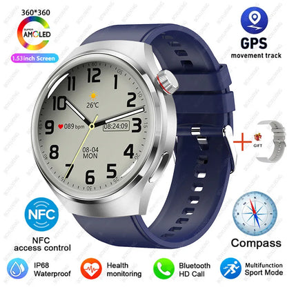NovaTrack 4 Pro – GPS Smartwatch with Health & Bluetooth Call Fratures