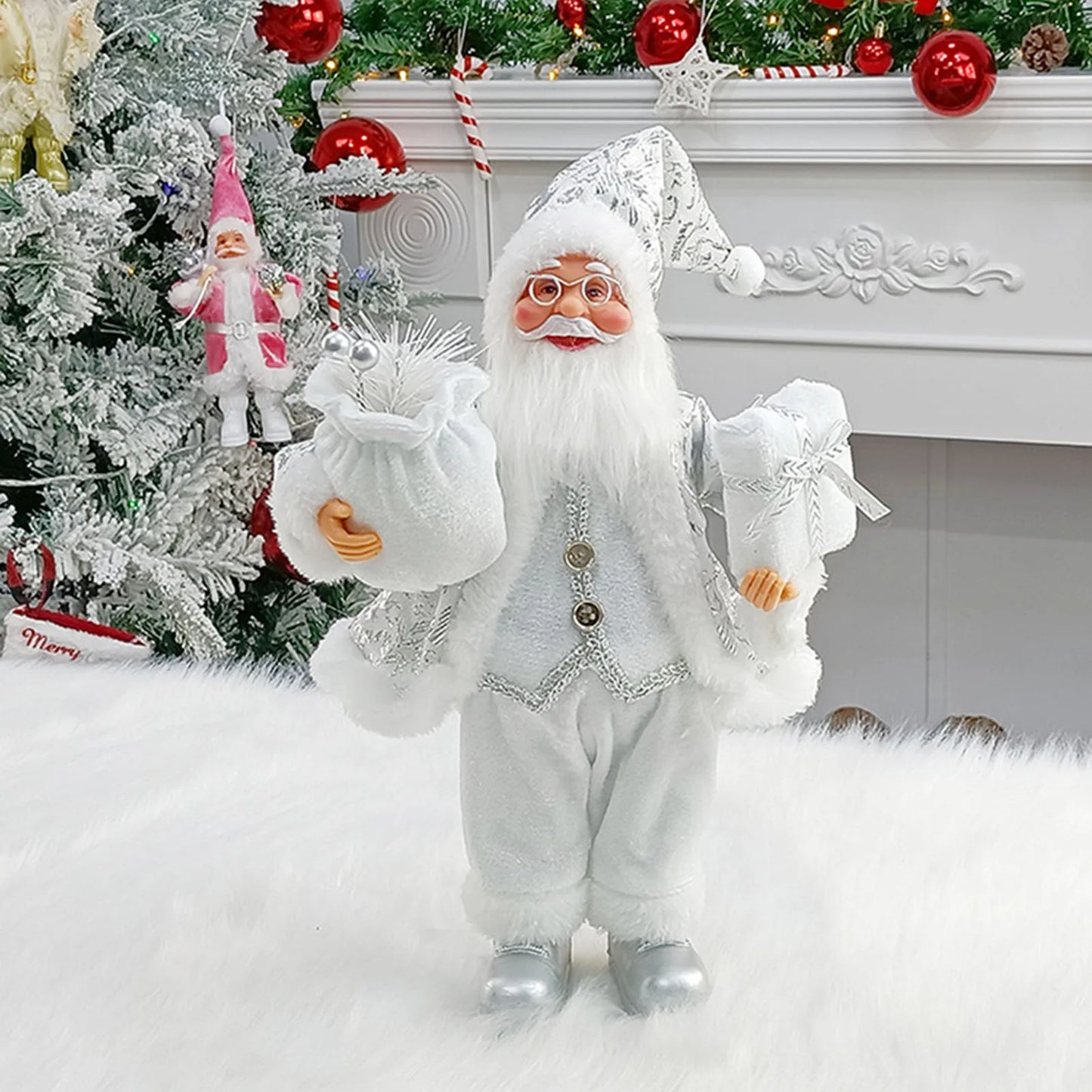 JollyClaus™ Festive Santa Figurine