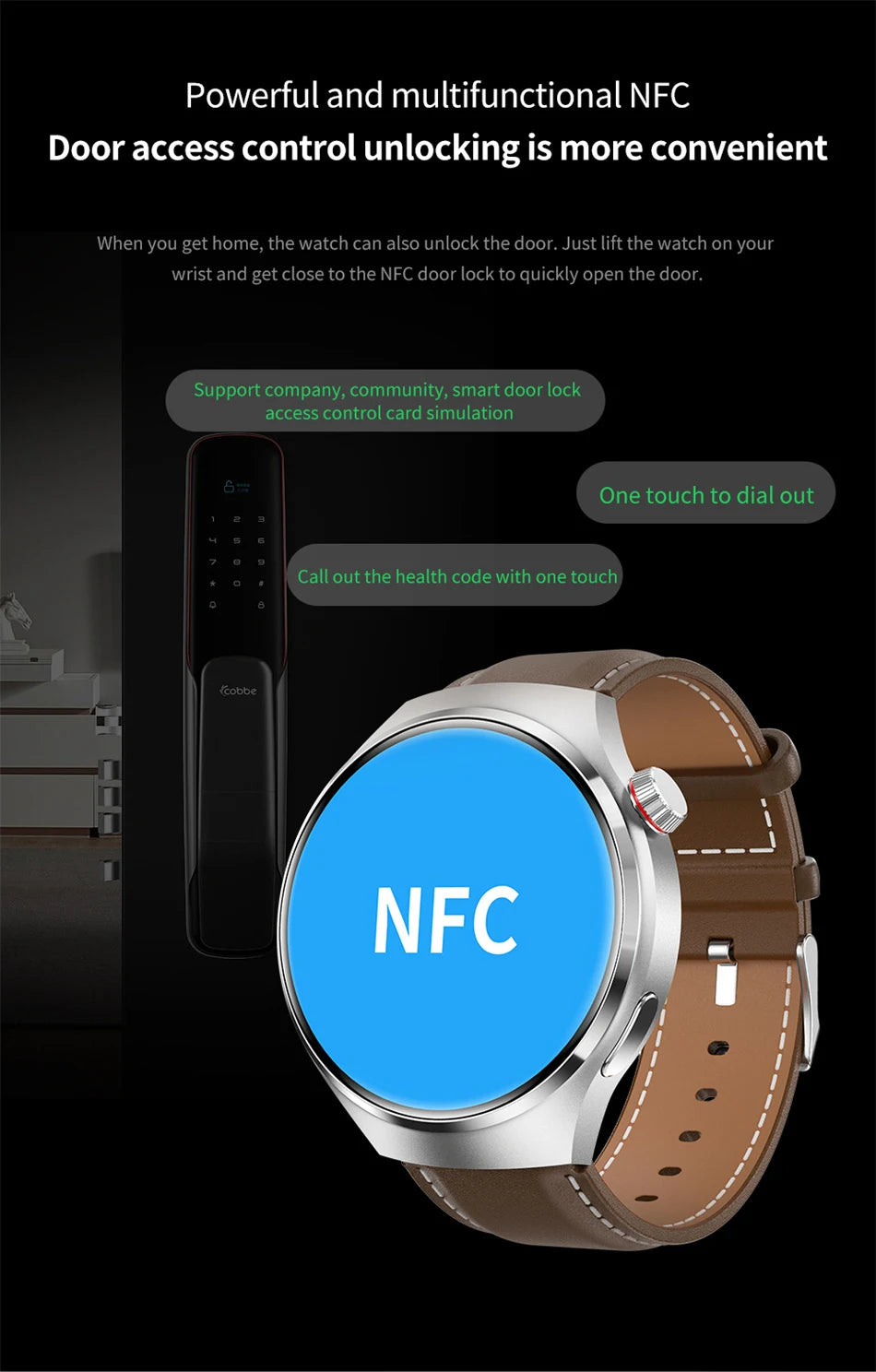 NovaTrack 4 Pro – GPS Smartwatch with Health & Bluetooth Call Fratures