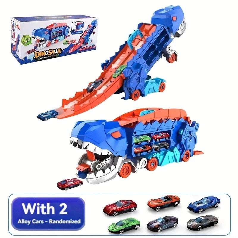 Jurassic Racer™ Dinosaur Deformation Car Track Toy