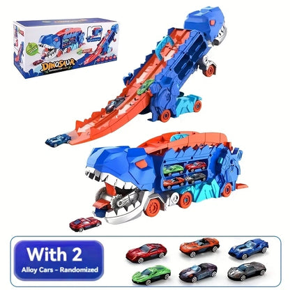 Jurassic Racer™ Dinosaur Deformation Car Track Toy