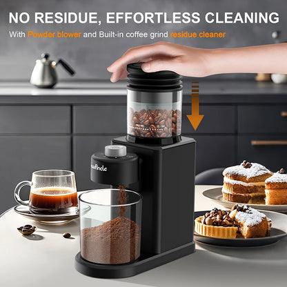 AromaGrind Smart Coffee Grinder – Adjustable Electric Mill for Espresso & French Press