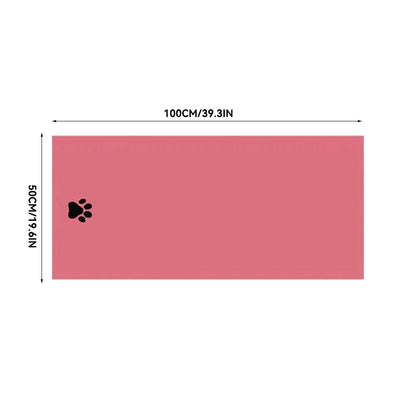 PawLuxe Embroidered Pet Towel