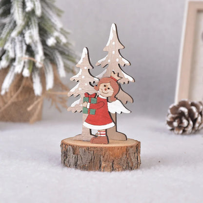 JoyScene™ 3D Wooden Christmas Tree Decor