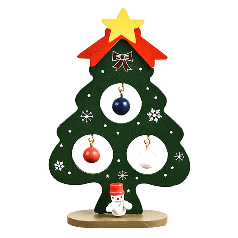 JoyScene™ 3D Wooden Christmas Tree Decor