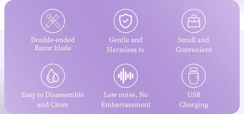 SilkEase™ 2-in-1 Electric Epilator & Shaver