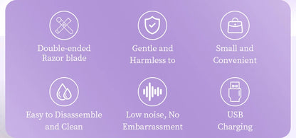 SilkEase™ 2-in-1 Electric Epilator & Shaver