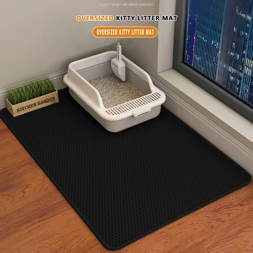 PawMate Double Layer Cat Litter Mat